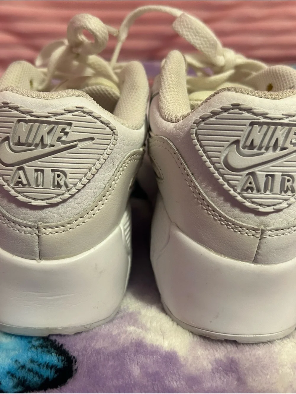 Nike Air Max 90 EasyOn Boys’ Preschool sneakers – White, Size 1.5